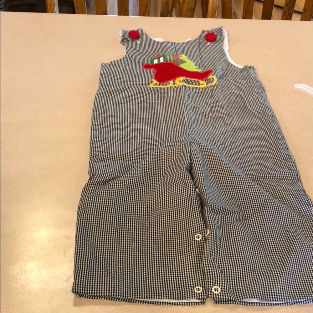 Boys sled overalls